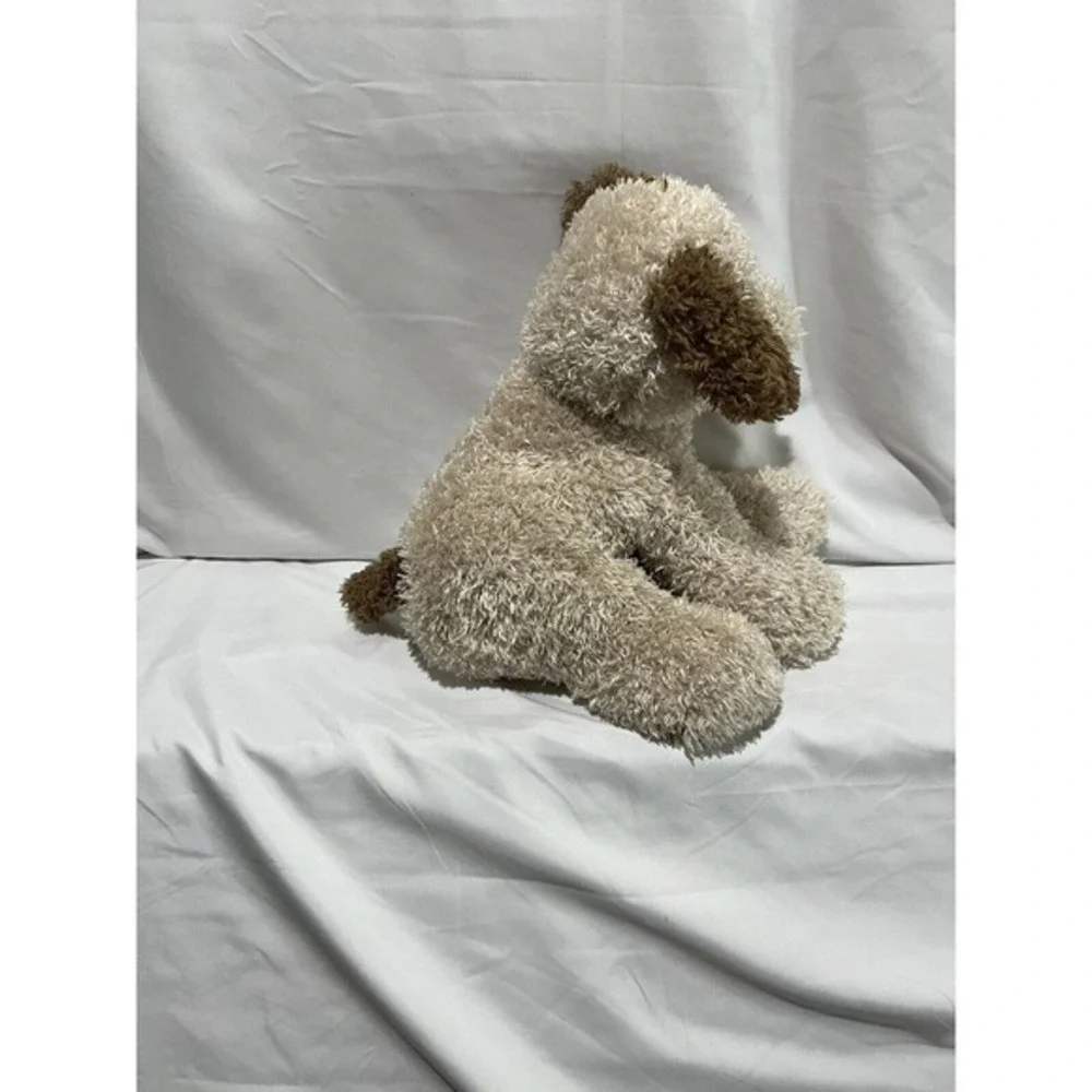 Burton + Burton plush puppy. Cream/Brown ears. Super cute‎ & soft. 11”